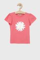 roz ascutit Tom Tailor tricou de bumbac pentru copii De fete