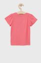 Tom Tailor tricou de bumbac pentru copii roz ascutit