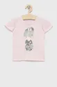 ροζ Παιδικό βαμβακερό μπλουζάκι Tom Tailor Για κορίτσια