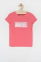 ροζ Βαμβακερό μπλουζάκι Tom Tailor Για κορίτσια