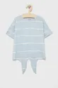 блакитний Дитяча бавовняна футболка Tom Tailor Для дівчаток