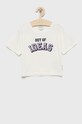 Tom Tailor t-shirt bawełniany dziecięcy nadruk biały 1030739