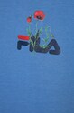 Fete Fila tricou de bumbac pentru copii FAT0088 albastru