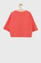 Otroška bombažna kratka majica Fila oranžna