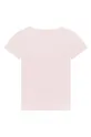 Michael Kors t-shirt bawełniany dziecięcy R15110.102.108 różowy