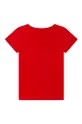 Michael Kors t-shirt bawełniany dziecięcy R15110.102.108 czerwony