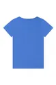 Дитяча бавовняна футболка Michael Kors блакитний