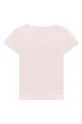 Michael Kors t-shirt bawełniany dziecięcy R15110.156 różowy