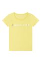 galben Michael Kors tricou de bumbac pentru copii De fete