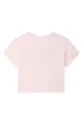 Michael Kors bombažna otroška majica roza
