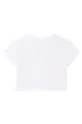 Michael Kors t-shirt bawełniany dziecięcy R15112.114.150 biały