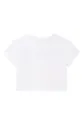 Otroška bombažna kratka majica Michael Kors bela
