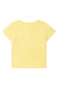 Michael Kors tricou de bumbac pentru copii R15113.114.150 galben SS22