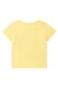 Michael Kors t-shirt bawełniany dziecięcy R15113.156 żółty