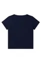 Otroška bombažna kratka majica Michael Kors mornarsko modra
