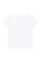 Michael Kors t-shirt bawełniany dziecięcy R15117.102.108 R15117.102.108 biały SS22