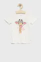 λευκό Παιδικό βαμβακερό μπλουζάκι Tom Tailor Για κορίτσια