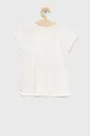 Detské bavlnené tričko Tom Tailor biela