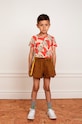 Mini Rodini t-shirt dziecięcy wzorzyste czerwony 2222012442