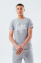 Hype t-shirt dziecięcy z elastanem szary CORE21.094