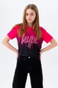 ροζ Παιδικό βαμβακερό μπλουζάκι Hype Για κορίτσια