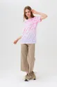 Hype t-shirt dziecięcy różowy