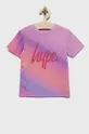 ροζ Παιδικό βαμβακερό μπλουζάκι Hype Για κορίτσια