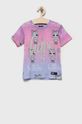 růžová Dětské tričko Hype Xlol Dívčí