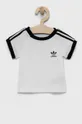 белый Детская хлопковая футболка adidas Originals DV2824 Детский