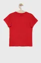 Detské bavlnené tričko adidas Originals HC9586 červená