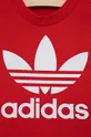 Дитяча бавовняна футболка adidas Originals HE2189  100% Бавовна