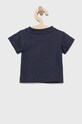 Detské bavlnené tričko adidas Originals HE2190 HE2190 tmavomodrá SS22