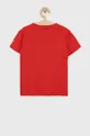adidas Originals t-shirt bawełniany dziecięcy HF2132 czerwony