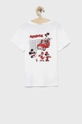 adidas Originals t-shirt bawełniany dziecięcy x Disney HF7576 biały