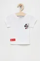 biały adidas Originals t-shirt bawełniany dziecięcy Disney HF7523 Dziecięcy