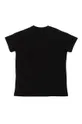 Παιδικό βαμβακερό μπλουζάκι Kenzo Kids μαύρο
