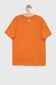 Fila t-shirt bawełniany dziecięcy FAT0109 pomarańczowy AW24