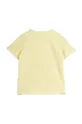 Παιδικό μπλουζάκι Mini Rodini κίτρινο