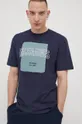 granatowy Jack & Jones T-shirt bawełniany
