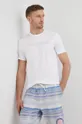 biały Armani Exchange t-shirt 3LZTKB.ZJE6Z