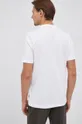 Βαμβακερό μπλουζάκι Boss λευκό
