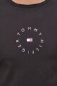 Tommy Hilfiger T-shirt bawełniany MW0MW22129.PPYY czarny