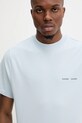 Samsoe Samsoe tricou din bumbac Norsbro M20300010 albastru