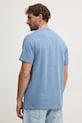 Одежда Хлопковая футболка Samsoe Samsoe Norsbro M20300010 голубой