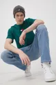 Tommy Jeans T-shirt bawełniany DM0DM10925.PPYY zielony