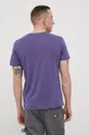 Tommy Jeans - Βαμβακερό μπλουζάκι μωβ