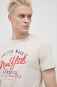 beżowy Produkt by Jack & Jones T-shirt bawełniany