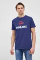 granatowy Desigual t-shirt bawełniany 22SMTK05