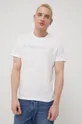 Bavlněné tričko Tom Tailor bílá
