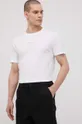 Βαμβακερό μπλουζάκι Tom Tailor λευκό